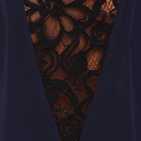 BB DAKOTA GRACYN NAVY BLUE SHIFT DRESS - Picture 7 of 8